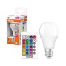 LEDVANCE OSRAM Λάμπα LED SCLA60 REM 9W/2700K E27 RGB FROSTED Λάμπες LED Διάφορες